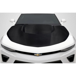 2017-2021 Chevrolet Camaro Carbon Creations ZL1 Look Hood - 2 Pieces - image 1 2017-2021 Chevrolet Camaro Carbon Creations ZL1 Look Hood - 2 Pieces - image 1