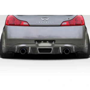 2008-2015 Infiniti G Coupe G37 Q60 Rega Rear Diffuser - 1 Piece - image 1