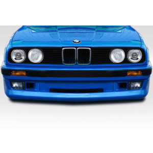 1984-1991 BMW 3 Series E30 Duraflex Supreme Front Lip Spoiler Air Dam - 1 Piece - image 1