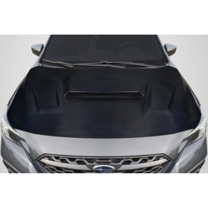 2022-2024 Subaru WRX Carbon Creations Vorin Hood - 1 Piece - image 1