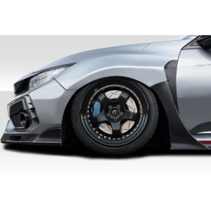 2017-2021 Honda Civic Type R Duraflex Skywalker Front Fenders (+25mm) - 2 Pieces - image 1 2017-2021 Honda Civic Type R Duraflex Skywalker Front Fenders (+25mm) - 2 Pieces - image 1