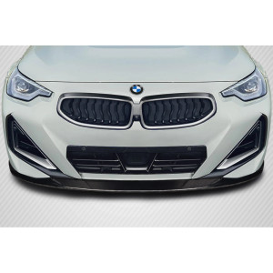 2023-2024 BMW 2 Series M240i G42 Carbon Creations Euroblitz Front Lip Spoiler Air Dam (M Sport Bumper Only) - 1 Piece - image 1 2023-2024 BMW 2 Series M240i G42 Carbon Creations Euroblitz Front Lip Spoiler Air Dam (M Sport Bumper Only) - 1 Piece - image 1