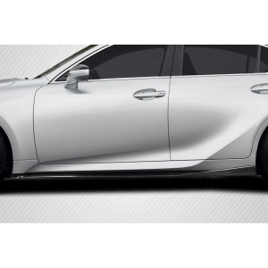 2021-2025 Lexus IS300 IS350 Carbon Creations Geisha Side Skirt Rocker Panels - 2 Pieces - image 1