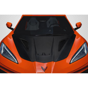 2020-2025 Chevrolet Corvette C8 Carbon Creations Savannah Hood - 3 Pieces - image 1