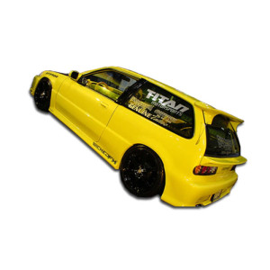 1988-1991 Honda Civic HB Duraflex Type M Side Skirts Rocker Panels - 2 Piece - image 1 1988-1991 Honda Civic HB Duraflex Type M Side Skirts Rocker Panels - 2 Piece - image 1