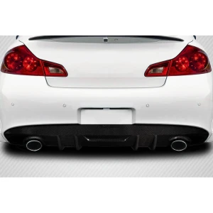 2010-2015 Infiniti G Sedan Avera Carbon Fiber Rear Lip - image 1