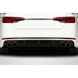 2018-2018 Audi S4 Carbon Creations Circuit Rear Diffuser - 1 Piece - image 1