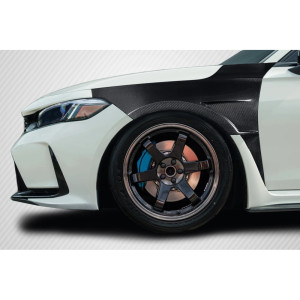 2023-2025 Honda Civic Type R Carbon Creations Akora Front Fenders - 2 Pieces - image 1 2023-2025 Honda Civic Type R Carbon Creations Akora Front Fenders - 2 Pieces - image 1