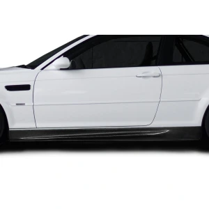 2001-2006 BMW M3 1M Look Carbon Fiber Side Skirts - image 1