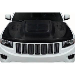 2011-2022 Jeep Grand Cherokee Carbon Creations Venom Hood - 1 Piece - image 1 2011-2022 Jeep Grand Cherokee Carbon Creations Venom Hood - 1 Piece - image 1