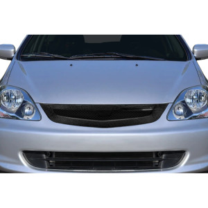 2002-2005 Honda Civic Si HB Carbon Creations Trust Front Grille - 1 Piece - image 1 2002-2005 Honda Civic Si HB Carbon Creations Trust Front Grille - 1 Piece - image 1