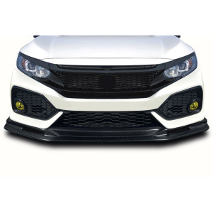 2017-2021 Honda Civic Si / HB Carbon Creations Parvin Front Lip Spoiler Air Dam - 1 Piece - image 1