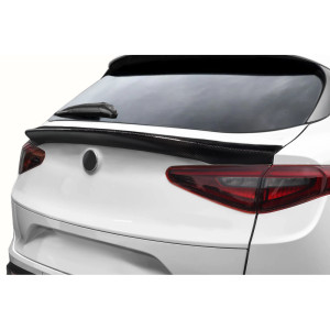 2018-2023 Alfa Romeo Stelvio Carbon Creations Signal Rear Mid Wing Spoiler - 1 Piece - image 1