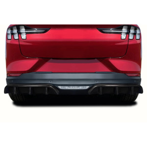 2021-2025 Ford Mustang Mach-E Carbon Creations Mystic Rear Diffuser - 2 Pieces - image 1