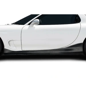 1993-1997 Mazda RX7 99 Spec Look Carbon Fiber Side Skirts - image 1