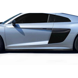 2017-2018 Audi R8 Carbon Creations Vesta Side Skirt Rocker Panel Splitters - 2 Pieces (s) - image 1 2017-2018 Audi R8 Carbon Creations Vesta Side Skirt Rocker Panel Splitters - 2 Pieces (s) - image 1