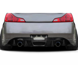 2008-2015 Infiniti G Coupe G37 Q60 Carbon Creations Rega Rear Diffuser - 1 Piece - image 1