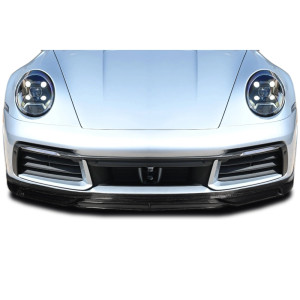 2020-2022 Porsche Carrera 911 992 Carbon Creations Taveran Front Lip Spoiler Air Dam - 2 Pieces - image 1 2020-2022 Porsche Carrera 911 992 Carbon Creations Taveran Front Lip Spoiler Air Dam - 2 Pieces - image 1