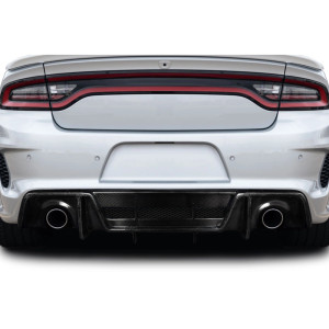 2015-2023 Dodge Charger Widebody Carbon Creations Redline Rear Diffuser - 1 Piece - image 1