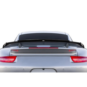 2014-2019 Porsche Turbo Carbon Creations Raven Rear Wing Spoiler Extension - 1 Piece - image 1