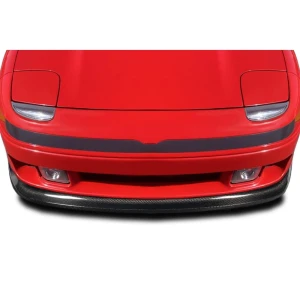 1991-1993 Mitsubishi 3000GT Hyper Flow Carbon Fiber Front Lip - image 1