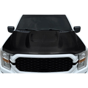2021-2025 Ford F-150 Carbon Creations Adventure Hood - 1 Piece - image 1