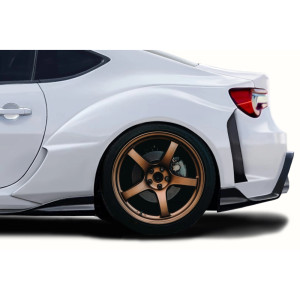 2013-2020 Scion FR-S Toyota 86 Subaru BRZ Duraflex Countersteer Wide Body Rear Fenders - 2 Piece ( +80mm ) - image 1