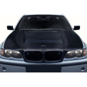 2002-2005 BMW 3 Series E46 4DR Carbon Creations D-1 Hood - 1 Piece - image 1