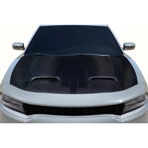 2015-2023 Dodge Charger Carbon Creations Redeye V2 Hood - 1 Piece - image 1 2015-2023 Dodge Charger Carbon Creations Redeye V2 Hood - 1 Piece - image 1