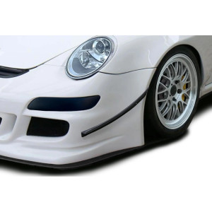 2005-2008 Porsche 911 997 GT3 Cup S Look Side Lips for Front Bumper - 2 Pieces - image 1