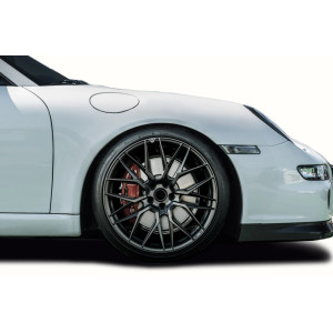 2005-2008 Porsche 911 997 Duraflex Wide GT3 Cup S Look Front Fenders - 2 Pieces - image 1