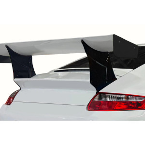 2005-2008 Porsche 911 997 Duraflex GT3 Cup S Look Support Panels for Rear Wing Spoiler - 2 Pieces - image 1