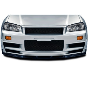 1999-2002 Nissan Skyline R34 GT-R OEM Look Front Lip Spoiler Air Dam - 1 Piece - image 1