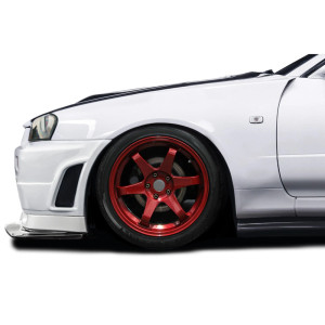 1999-2002 Nissan Skyline R34 GT-R Z-Tune Look Front Fenders - 2 Piece - image 1