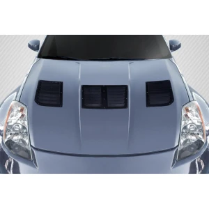 2003-2006 Nissan 350Z Z33 GT1 Hood Vents - 3 Piece - image 1