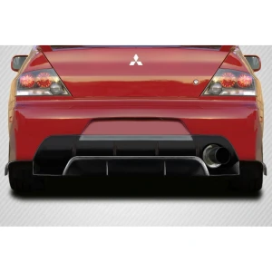 2003-2006 Mitsubishi Lancer Evolution 8 9 VRS Rear Diffuser - 3 Pieces - image 1