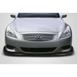 2008-2015 Infiniti G Coupe Chronos Carbon Fiber Front Lip - image 1