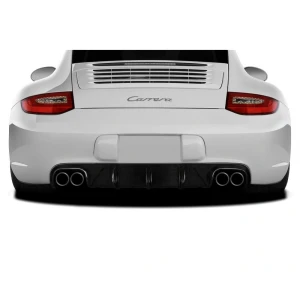 2009-2011 Porsche 997 AF-2 Carbon Fiber Rear Lip - image 1