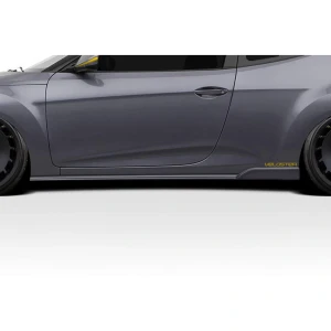 2012-2017 Hyundai Veloster Bailer Side Skirt Rocker Panel Splitters - 2 Pieces (S) - image 1