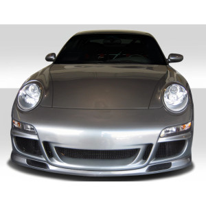 1999-2004 Porsche 911 Carrera 996 1997-2004 Porsche Boxster 997 Duraflex GT-3 RS Conversion Front Bumper - 1 Piece - image 1