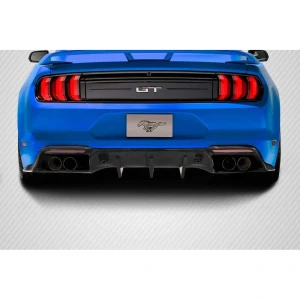 2018-2023 Ford Mustang Grid Carbon Fiber Rear Lip - image 1