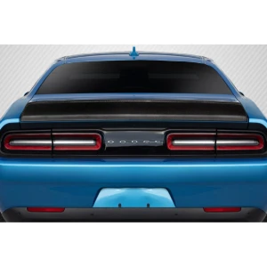 2008-2023 Dodge Challenger Iconic Carbon Fiber Rear Wing - image 1