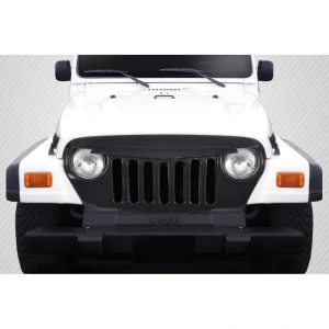 1997-2006 Jeep Wrangler Predator Carbon Fiber Grille - image 1