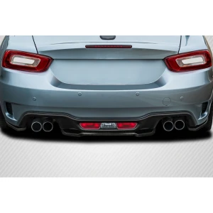 2017-2020 Fiat 124 Spider Speed Carbon Fiber Rear Lip - image 1