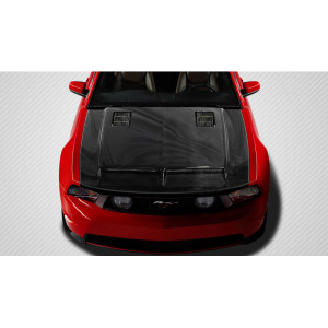 2010-2012 Ford Mustang Carbon Creations GT500 Hood - 1 Piece - image 1 2010-2012 Ford Mustang Carbon Creations GT500 Hood - 1 Piece - image 1