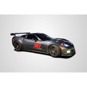 2005-2013 Chevrolet Corvette C6 Carbon Creations GT500 Side Skirt Splitters - 2 Piece - image 1 2005-2013 Chevrolet Corvette C6 Carbon Creations GT500 Side Skirt Splitters - 2 Piece - image 1