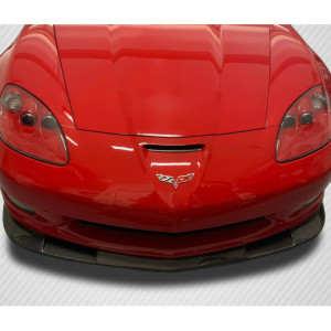 2005-2013 Chevrolet Corvette C6 Z06 GS ZR1 Carbon Creations GT500 Front Lip Under Spoiler Air Dam - 1 Piece - image 1 2005-2013 Chevrolet Corvette C6 Z06 GS ZR1 Carbon Creations GT500 Front Lip Under Spoiler Air Dam - 1 Piece - image 1