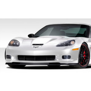 2005-2013 Chevrolet Corvette C6 Z06 GS ZR1 Duraflex GT500 Front Lip Under Spoiler Air Dam - 1 Piece - image 1 2005-2013 Chevrolet Corvette C6 Z06 GS ZR1 Duraflex GT500 Front Lip Under Spoiler Air Dam - 1 Piece - image 1