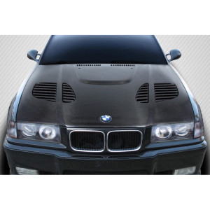 1992-1998 BMW 3 Series M3 E36 2DR DriTech GTR Hood - 1 Piece - image 1
