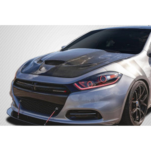 2013-2016 Dodge Dart Carbon Creations Hellcat Look Hood - 1 Piece - image 1 2013-2016 Dodge Dart Carbon Creations Hellcat Look Hood - 1 Piece - image 1